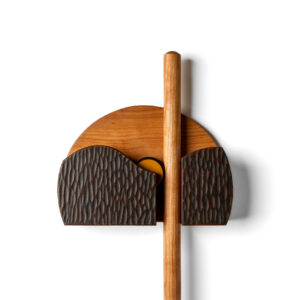 Sunrise Gravity Hanger, Broom Holder & Cherry Broom Set