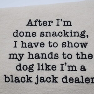 Tea Towel Black Jack 44