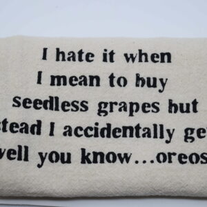 Tea Towel Buy Seedless Grapes