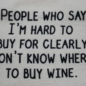 Tea Towel Hard to Buy For 6