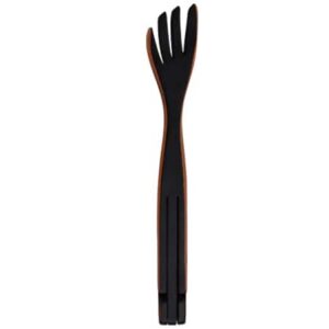 Inside Out Tongs w/flame Blackened Fork