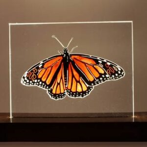 Monarch light impression with black base