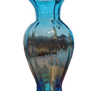 Optic Vase Ice Blue