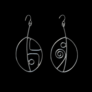 SILVER EARRING #E273