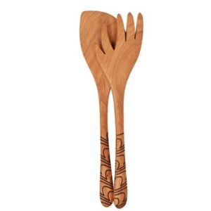 Forked Salad Set Scribble