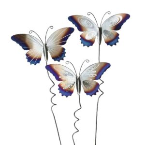 BUTTERFLY W/STAKE-STAINLESS