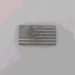 US Flag Pewter Magnet