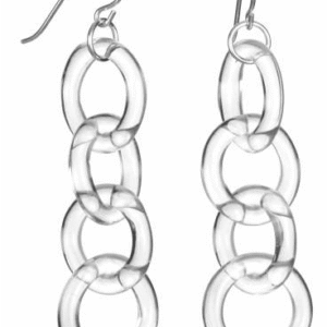 Circle Chain Earrings