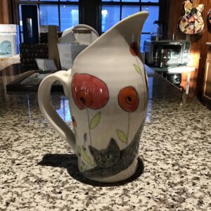 Cats Pitcher Large
