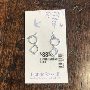 SILVER EARRING #E335