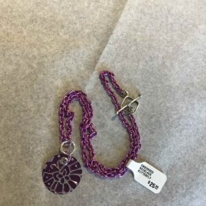 EMBOSSED NECKLACE BUTTERFLY