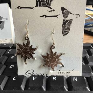 EARRING SILVER SUNBURST #E36S