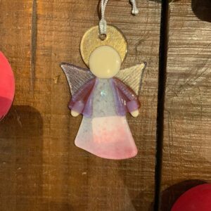 Pink Angel Ornament
