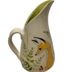 Foxes and Ferns Extra Large Pitcher