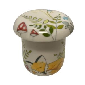 Foxes and Fern Butter Bell