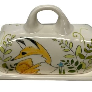 Fox Butter Dish