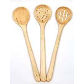 Long Handled Spoon Round with Slots