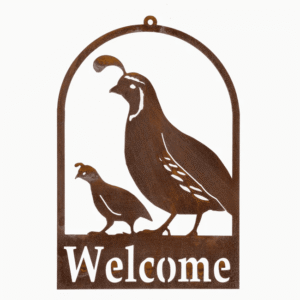 Quail & Chick Welcome